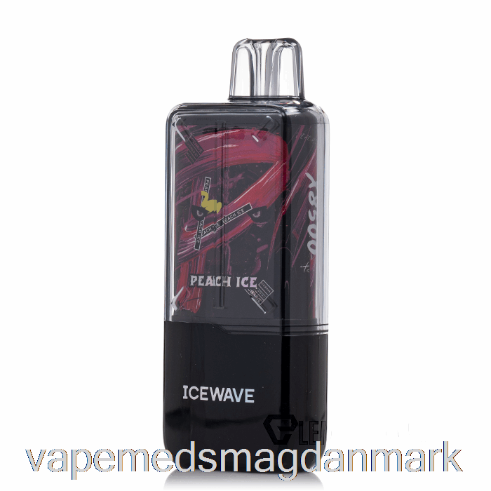 Vape Uden Nikotin Icewave X8500 Engangs Ferskenis